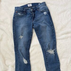 Hudson Krista Distressed Blue Jeans